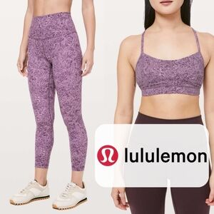 lululemon Align II & Flow Y bra set
